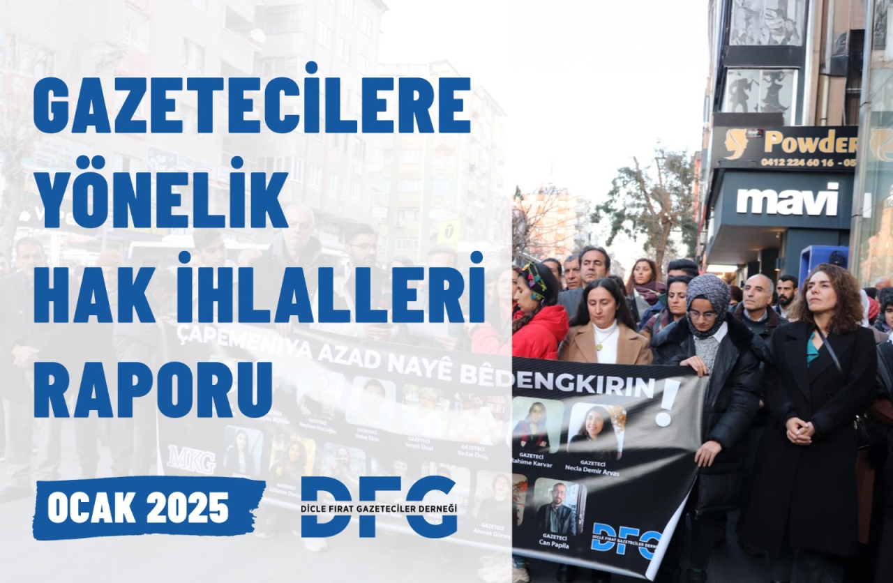 2024 YILI OCAK AYI GAZETECİLERE YÖNELİK HAK İHLALLERİ RAPORU